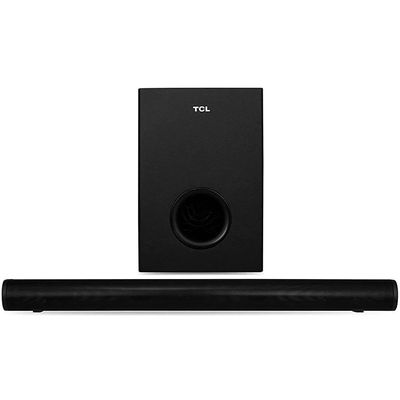 Tcl TCL 2.1-Channel Home Theater Sound Bar With Wireless Subwoofer TS3010 Black TS3010 Black